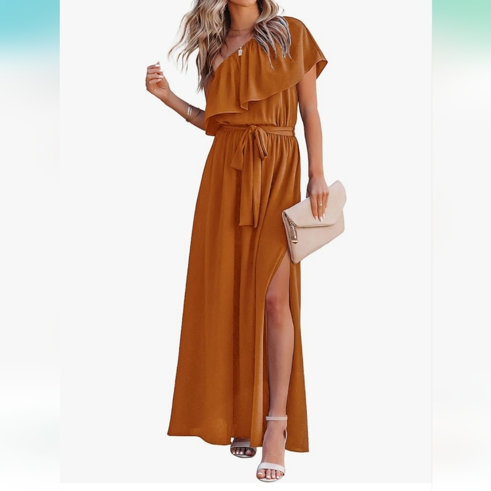 Kirundo One-Shoulder Dress Sixe XL